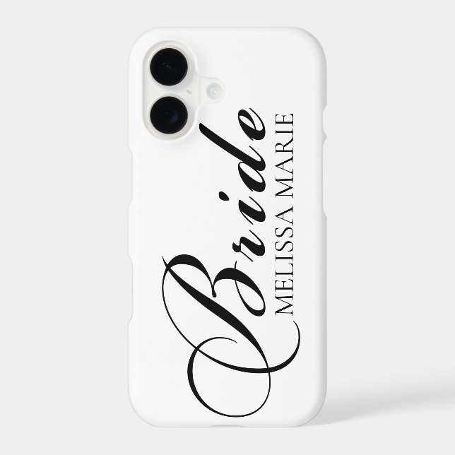 Bride Calligraphy Script (Back)