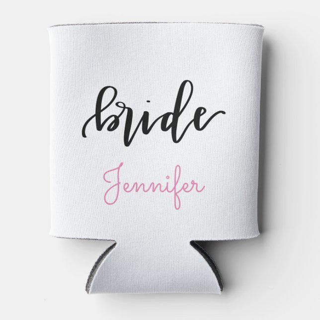 Bride Can Cooler - Personalize Name (Front)