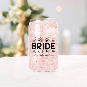 Bride can glass