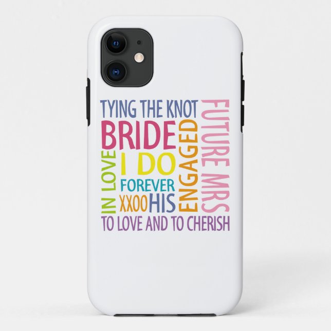 Bride Case-Mate iPhone Case (Back)