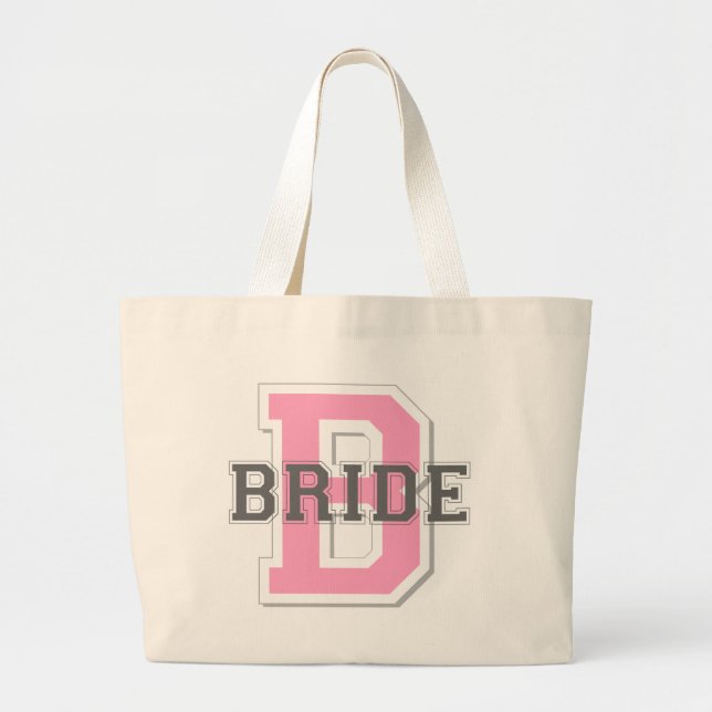 Bride Cheer Large Tote Bag (Front)