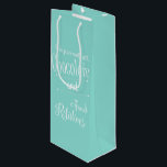 Bride Chocolate & Wine Tasting Party Wine Gift Bag<br><div class="desc">Darling,  be sure to use these fabulous gift bags at your next party!  Personalize them any way you choose.  Look for other fun ideas all part of the party Party Party collection.</div>