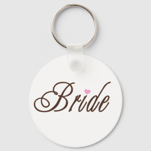 Bride Classy Browns Keychain