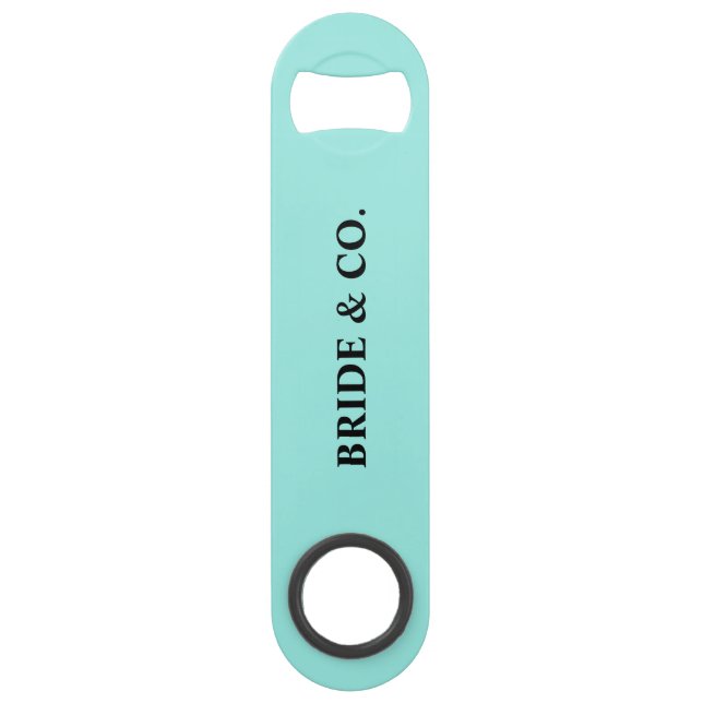 Bride & Co. Bridal Shower Turquoise (Devant)