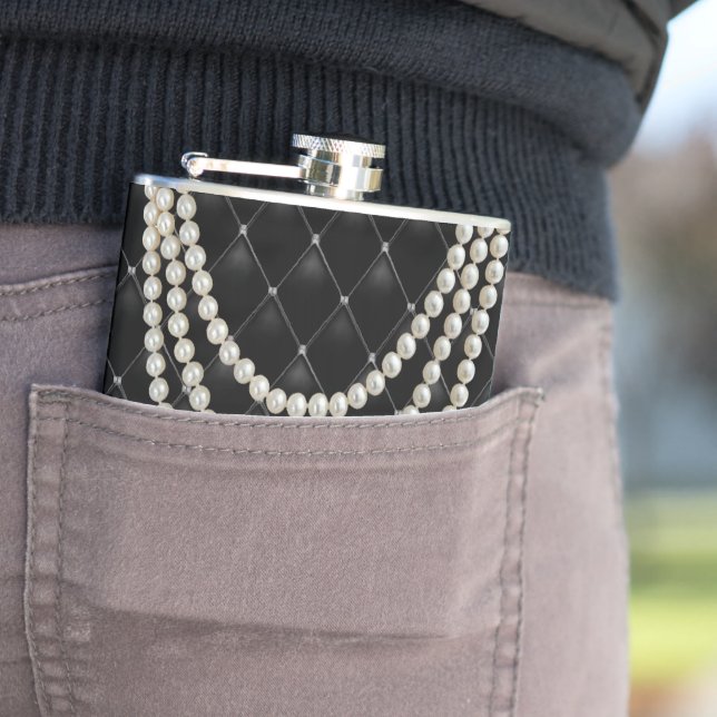 BRIDE & CO Parisian Couture Bridesmaid  Hip Flask (In Situ)