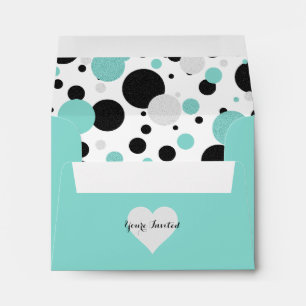 BRIDE & CO Polka Dot Party A2 Envelopes