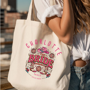  Bride! Cowgirl’s Last Rodeo Western  Tote Bag