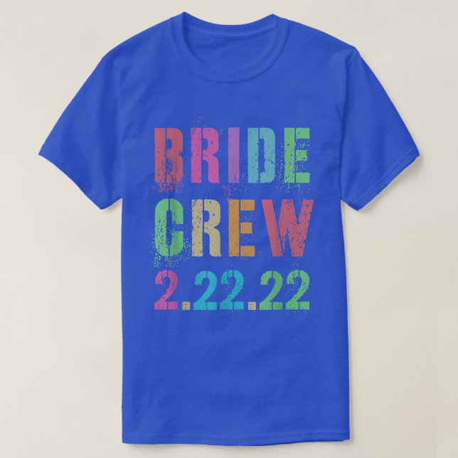 BRIDE CREW 2 T-Shirt (Design Front)