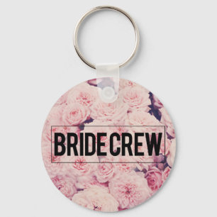 Bride crew keychain
