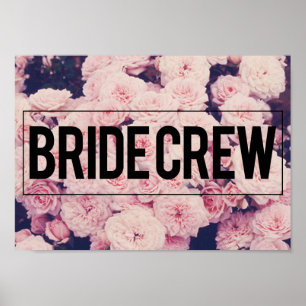 Bride crew poster