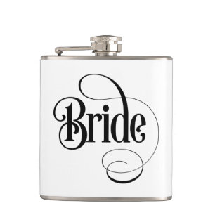 Bride (design 2) Flask