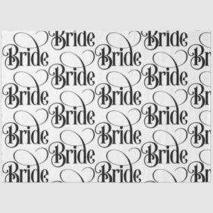 Bride (design 3)  tissue paper