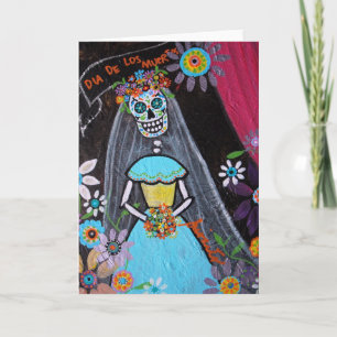 BRIDE DIA DE LOS MUERTOS CARD