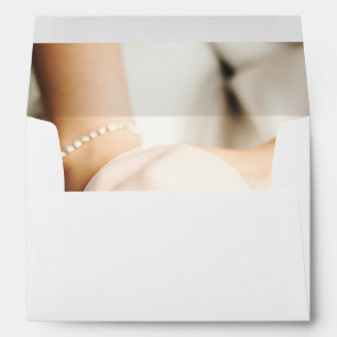 Bride diamond ring editable Wedding Envelopes