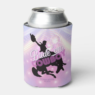 Bride 'em Cowboy Bachelorette v2 Team Bride ID928 Can Cooler