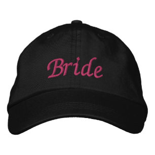 Bride Embroidered Hat