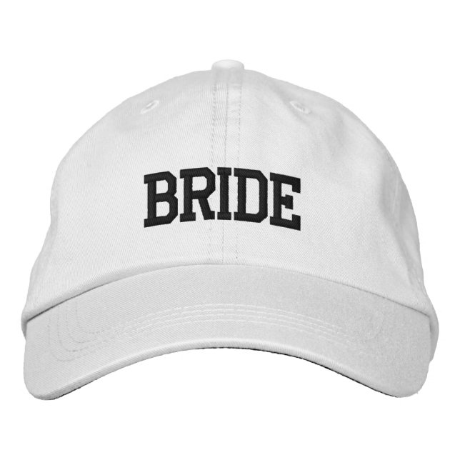 Bride Embroidered Hat (Front)