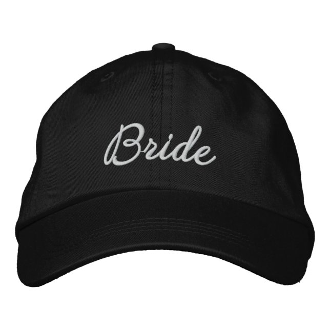 Bride Embroidered Hat (Front)