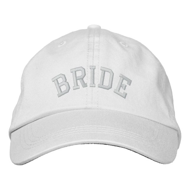 BRIDE EMBROIDERED HAT (Front)