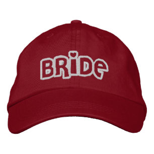 Bride Embroidered Hat
