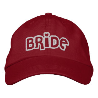 Bride Embroidered Hat