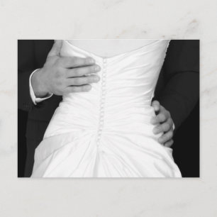 Bride Et Groom Enregistrer La Carte Dates