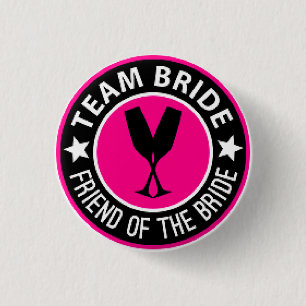 "Bride Friend" Button