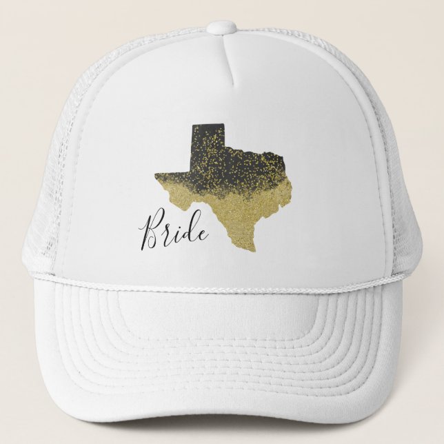 Bride from Texas Trucker Hat (Front)