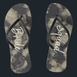 Bride Gifts Sandals Shades of Golds and Blacks<br><div class="desc">Wedding Bridal Party Gifts Flip-Flops. "Shades of Golds and Blacks" design. Text or not to text, that is up to you! Wonderful to buy for yourself and/or great bridal gifts or other celebratory occasions! Enjoy!!! Personalize by changing out text. Choose your favourite font style, colour, and size. Design elements can...</div>