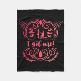 Bride Groom Bachelorette Party Wedding Marriage Br Fleece Blanket