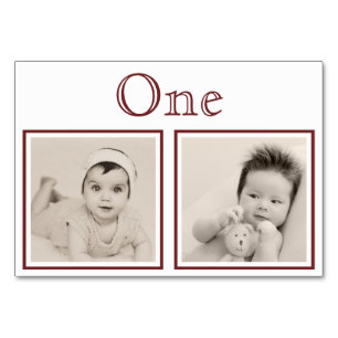 Bride Groom Custom Age Custom Colour Table Number