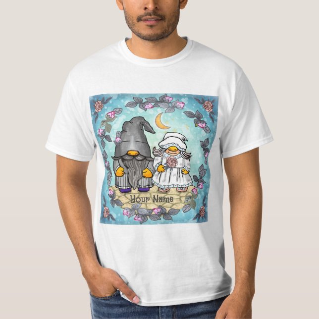 Bride & Groom gnome  T-Shirt (Front)