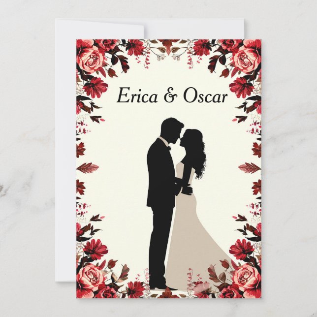 ✨ Bride Groom Invitation For Wedding Party ✨ (Front)