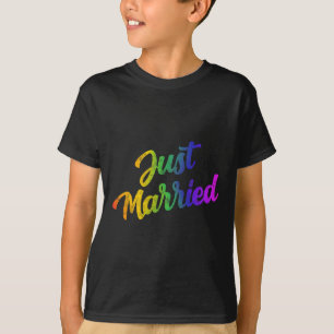 Bride Groom Lgbtq Bachelor Party Wedding Tee - Men