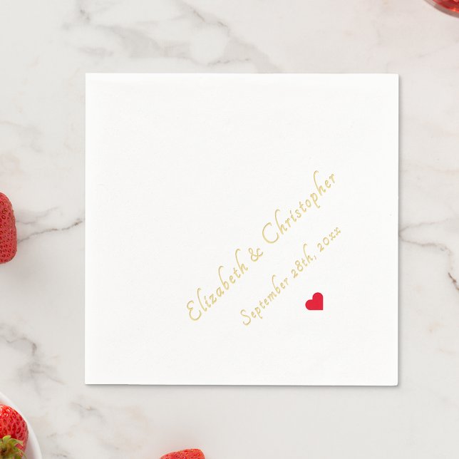 Bride Groom Monogram Wedding Date Party Cocktail Napkin (Bride Groom Monogram Wedding Date Party Cocktail Napkins)