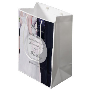 Bride & Groom Wedding Medium Gift Bag