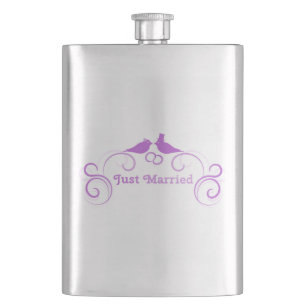Bride Groom Wedding Personalize Destiny Destiny'S Hip Flask