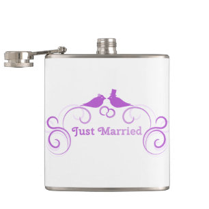 Bride Groom Wedding Personalize Destiny Destiny'S Hip Flask