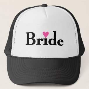 Bride Heart Trucker Hat