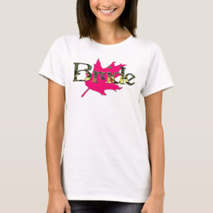 Bride Hunting Camo Pink Oak Bachelorette Shirt