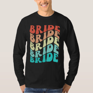 Bride I Do Crew Retro Bachelorette Party Bridesmai T-Shirt