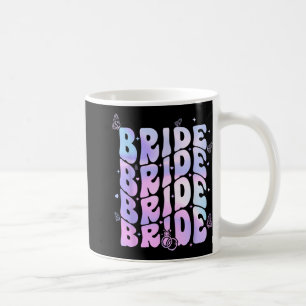 Bride I Do Crew Retro Groovy Bachelorette Party Coffee Mug