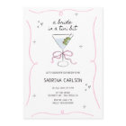 Bride In A Tini Bit Bridal Shower