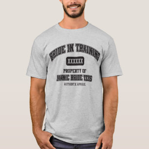Bride In Training Ladies' T-shirt (Yellow)