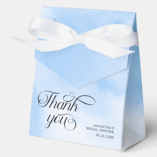 Bride Is On Cloud Nine Bridal Shower Thank You Favor Box