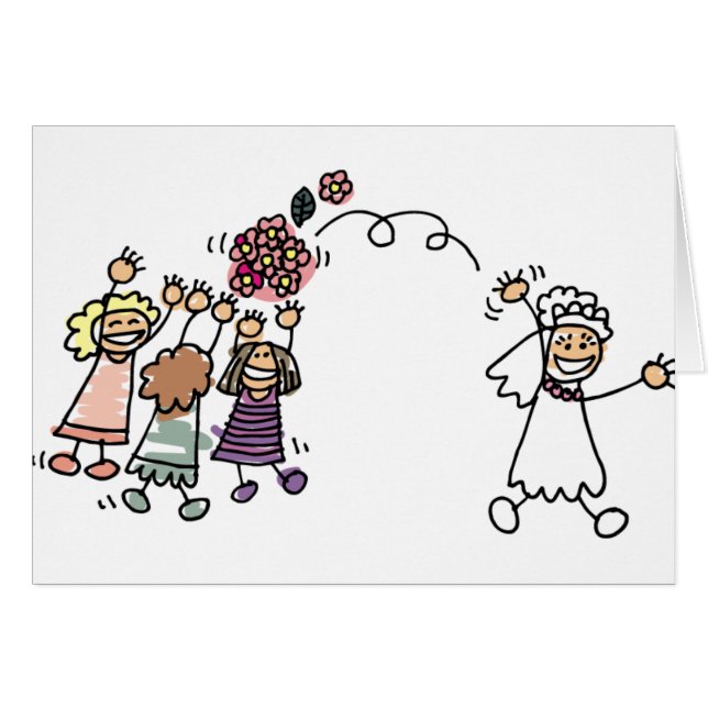 Bride Lance Bouquet À La Réception Mariage (Devant horizontal)