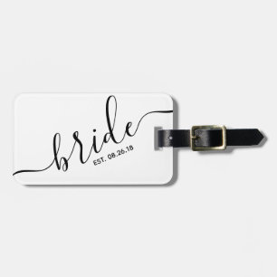 Bride Luggage Tag