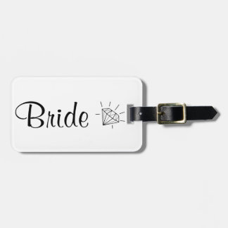 Bride Luggage Tag