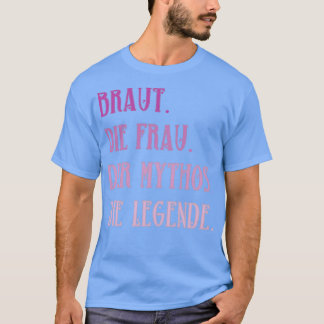 bride maid of honour maid of honour bachelors wome T-Shirt