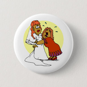 Bride Mother Wedding Day Ceremony 2 Inch Round Button